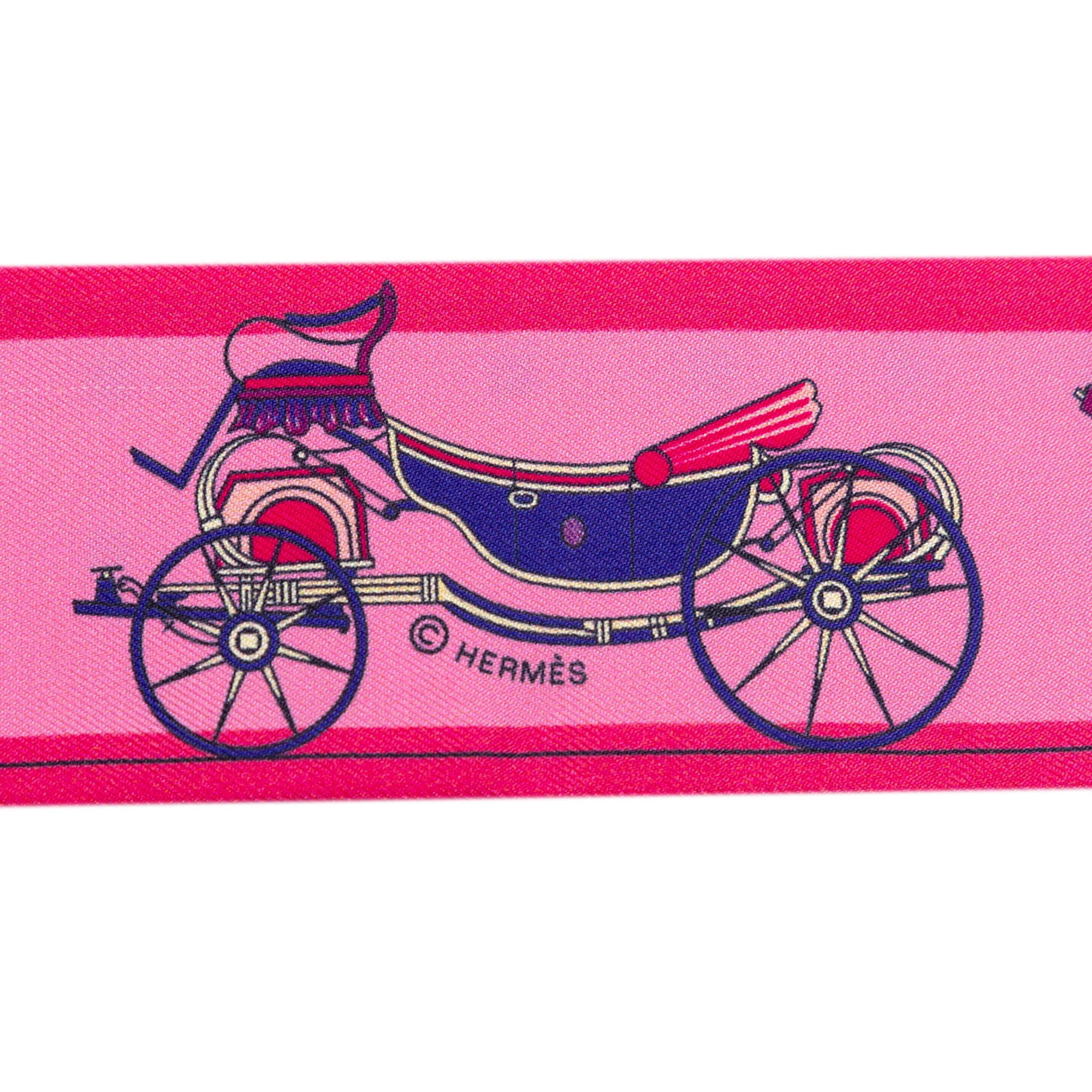 Les Voitures Nouvelles Silk Twilly Scarf - Image 5