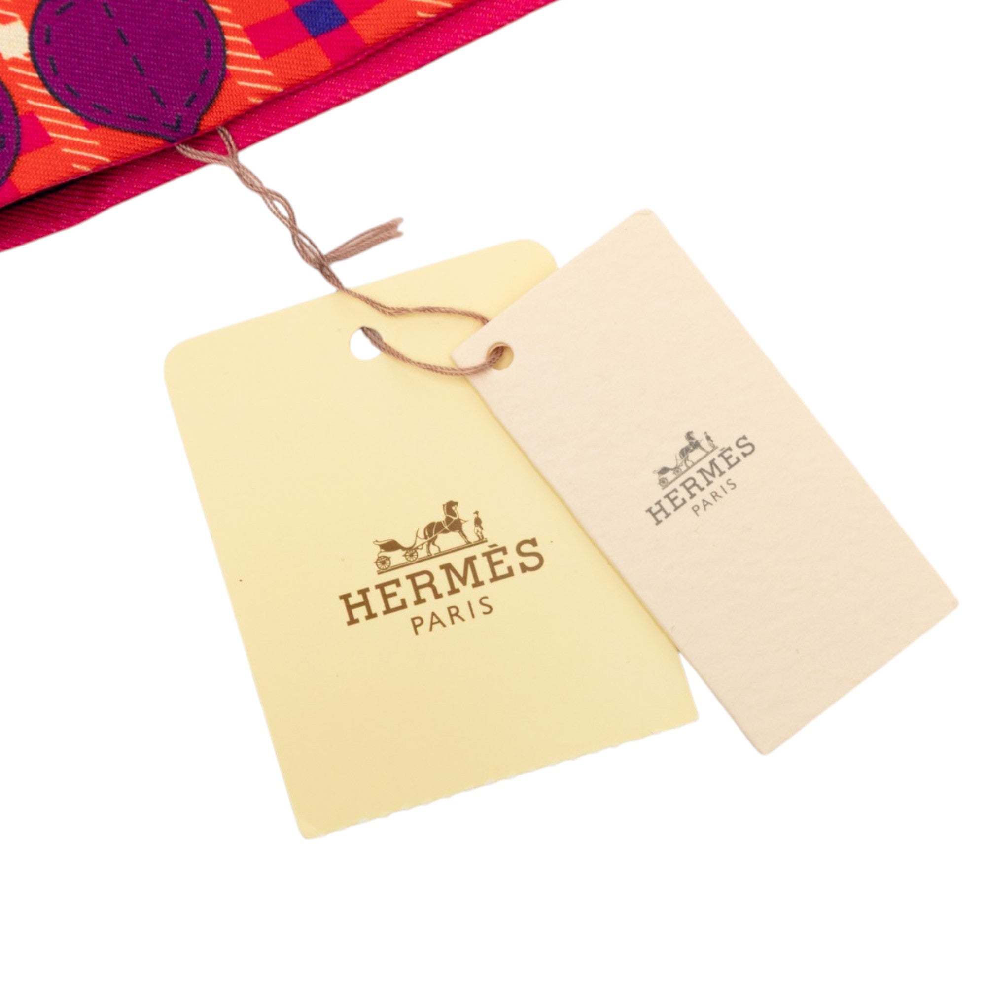 Les Voitures Nouvelles Silk Twilly Scarf - Image 6