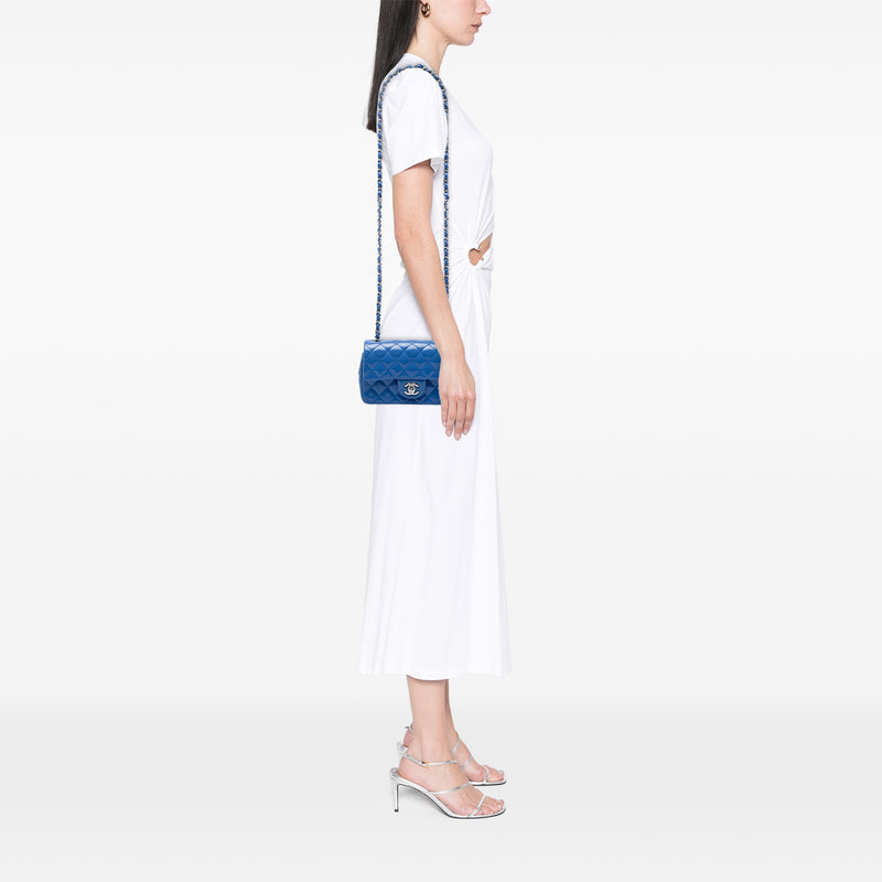 Mini Rectangular Classic Patent Single Flap - Image 5