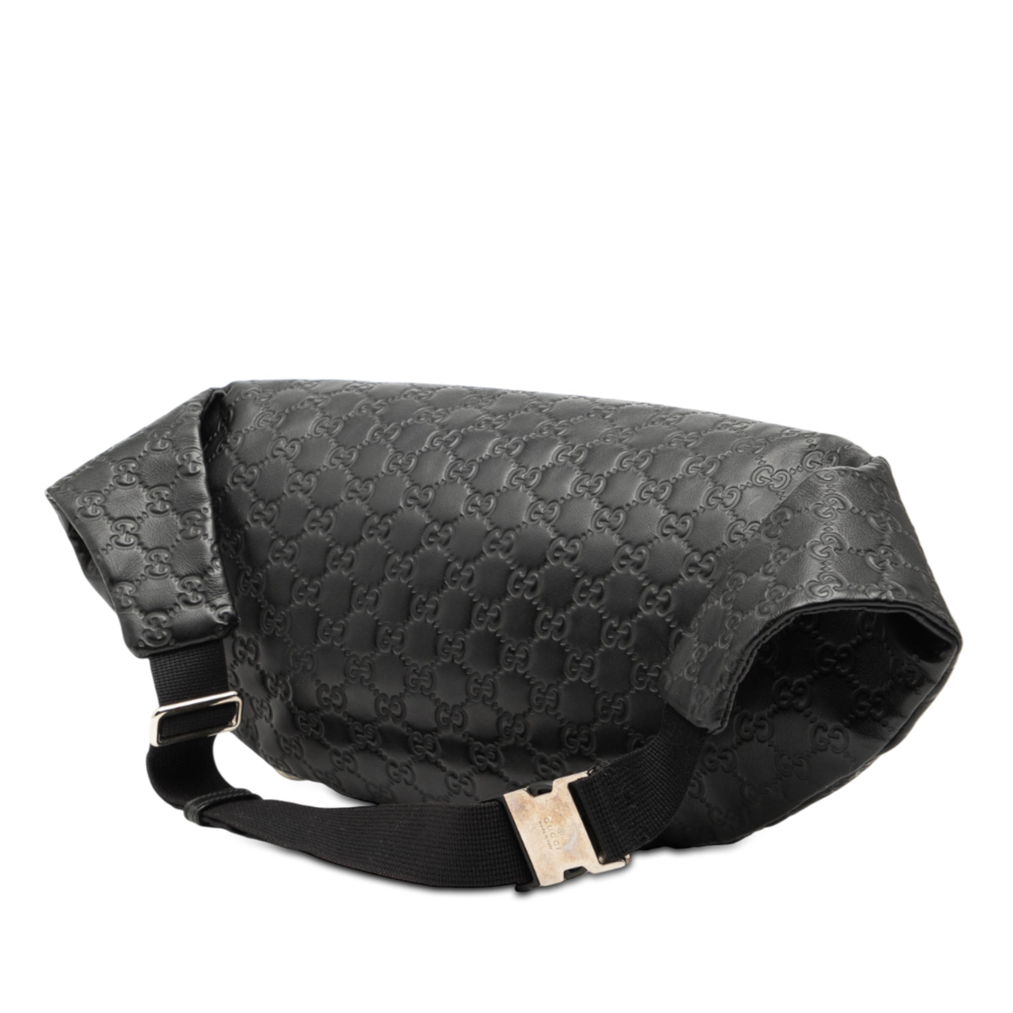 Guccissima Web Belt Bag - Image 2