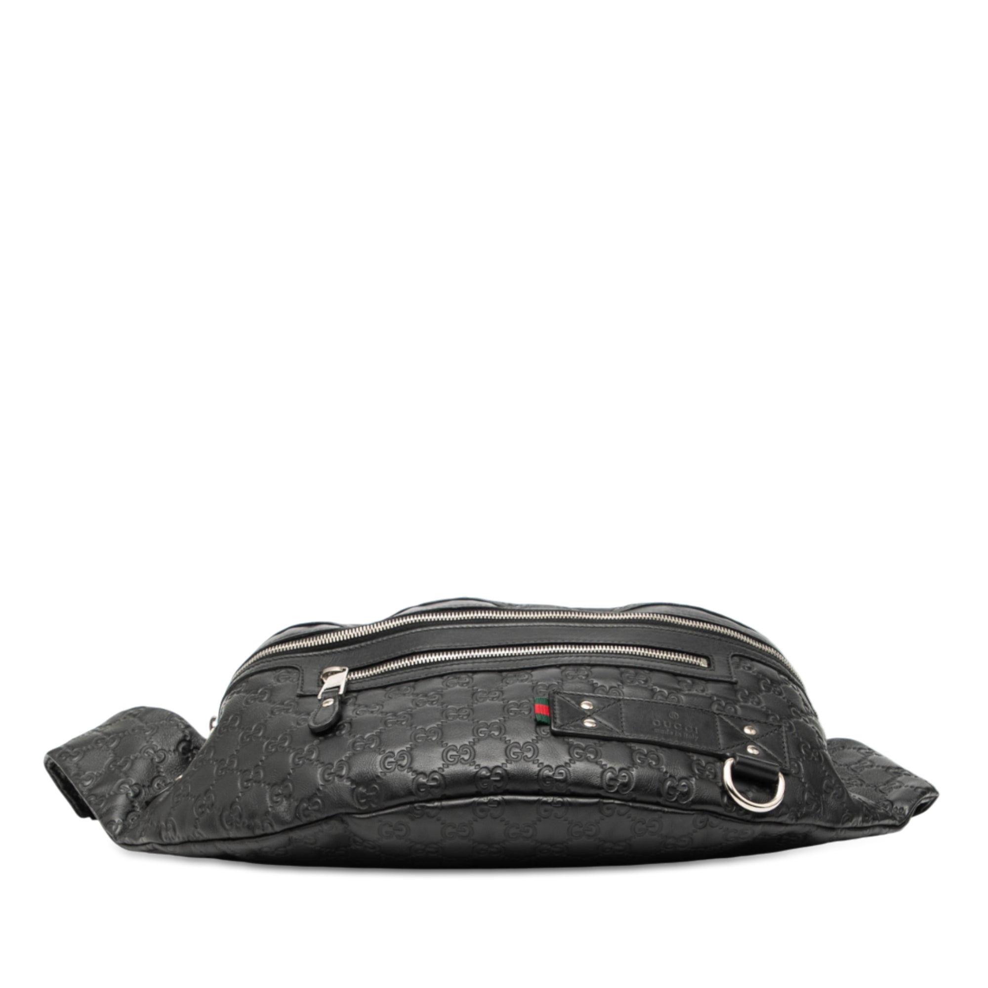 Guccissima Web Belt Bag - Image 3