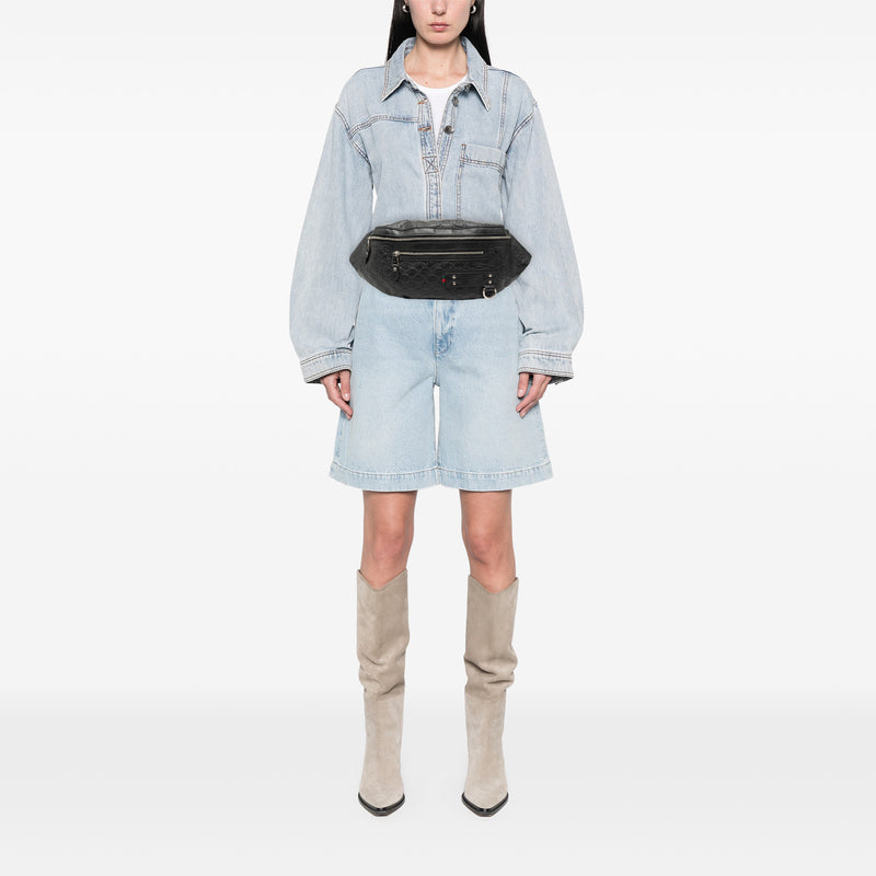 Guccissima Web Belt Bag - Image 7