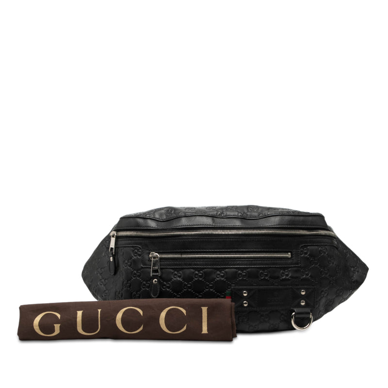 Guccissima Web Belt Bag - Image 8