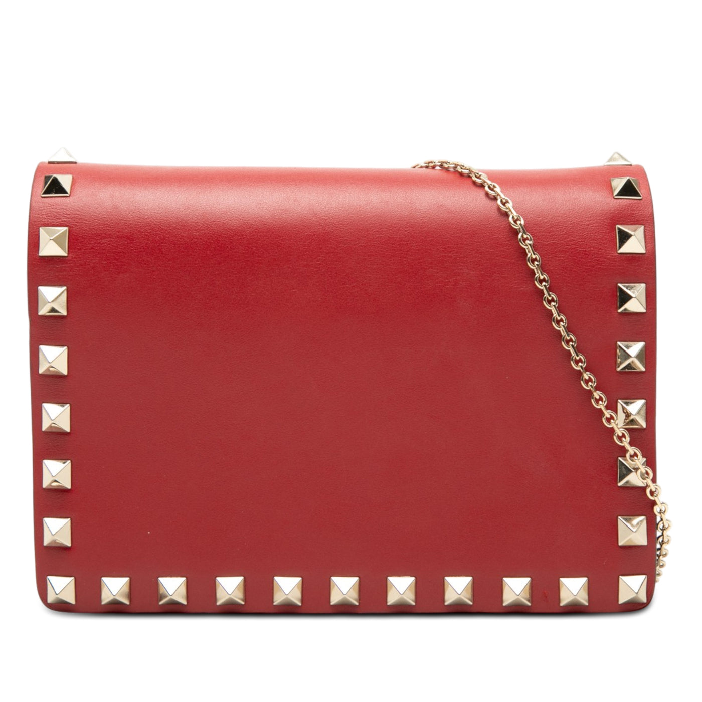 Leather Rockstud Chain Pouch - Image 1