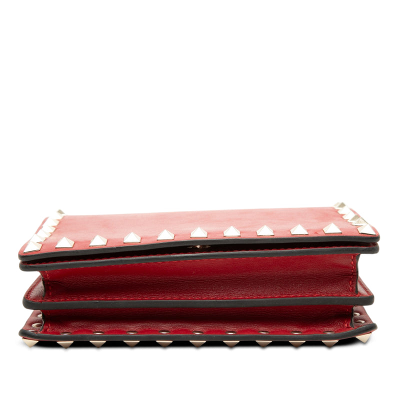 Leather Rockstud Chain Pouch - Image 3