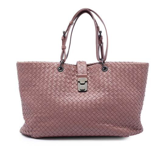 Medium Nappa Intrecciato Capri Tote - Image 1