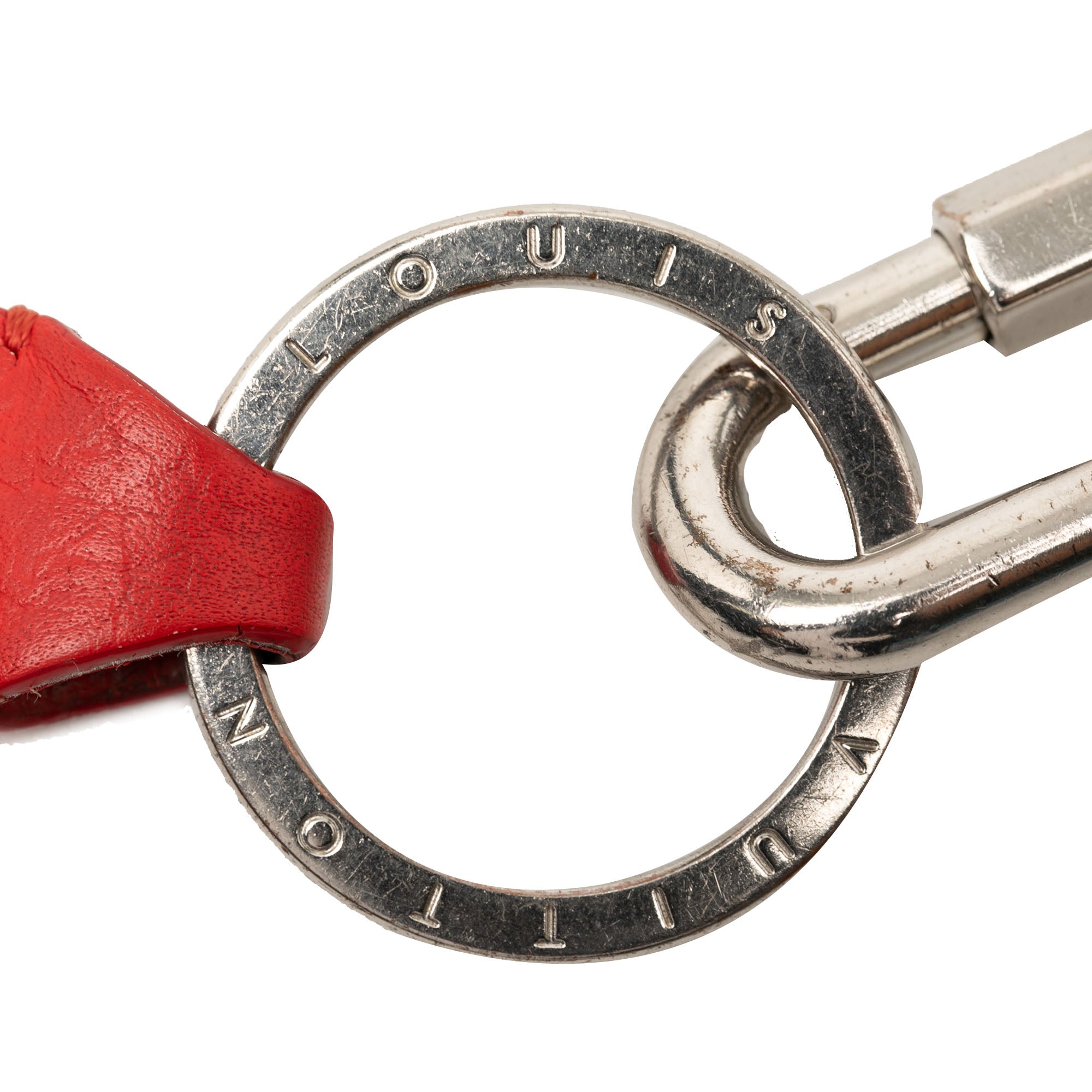Leather Dragonne Bag Charm and Key Holder - Image 3