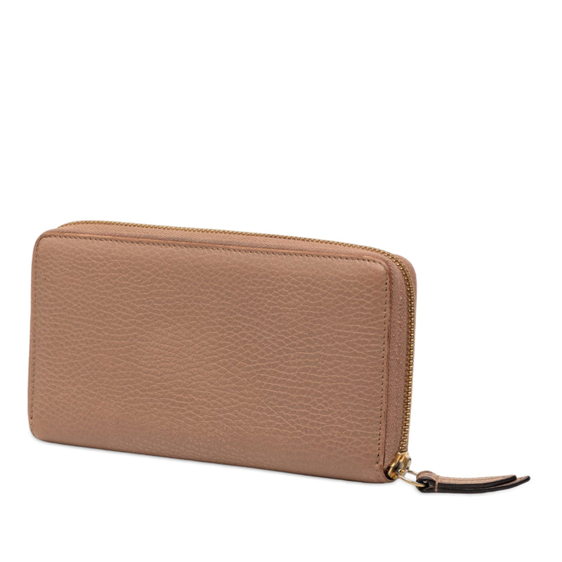 GG Marmont Calfskin Zip Around Wallet - Image 2
