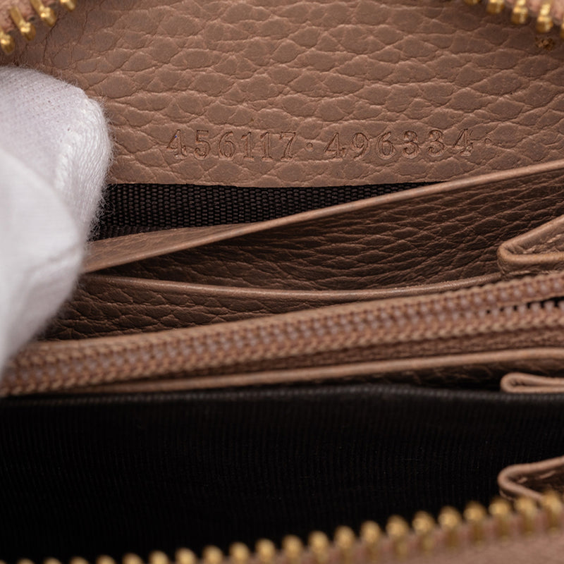 GG Marmont Calfskin Zip Around Wallet - Image 6