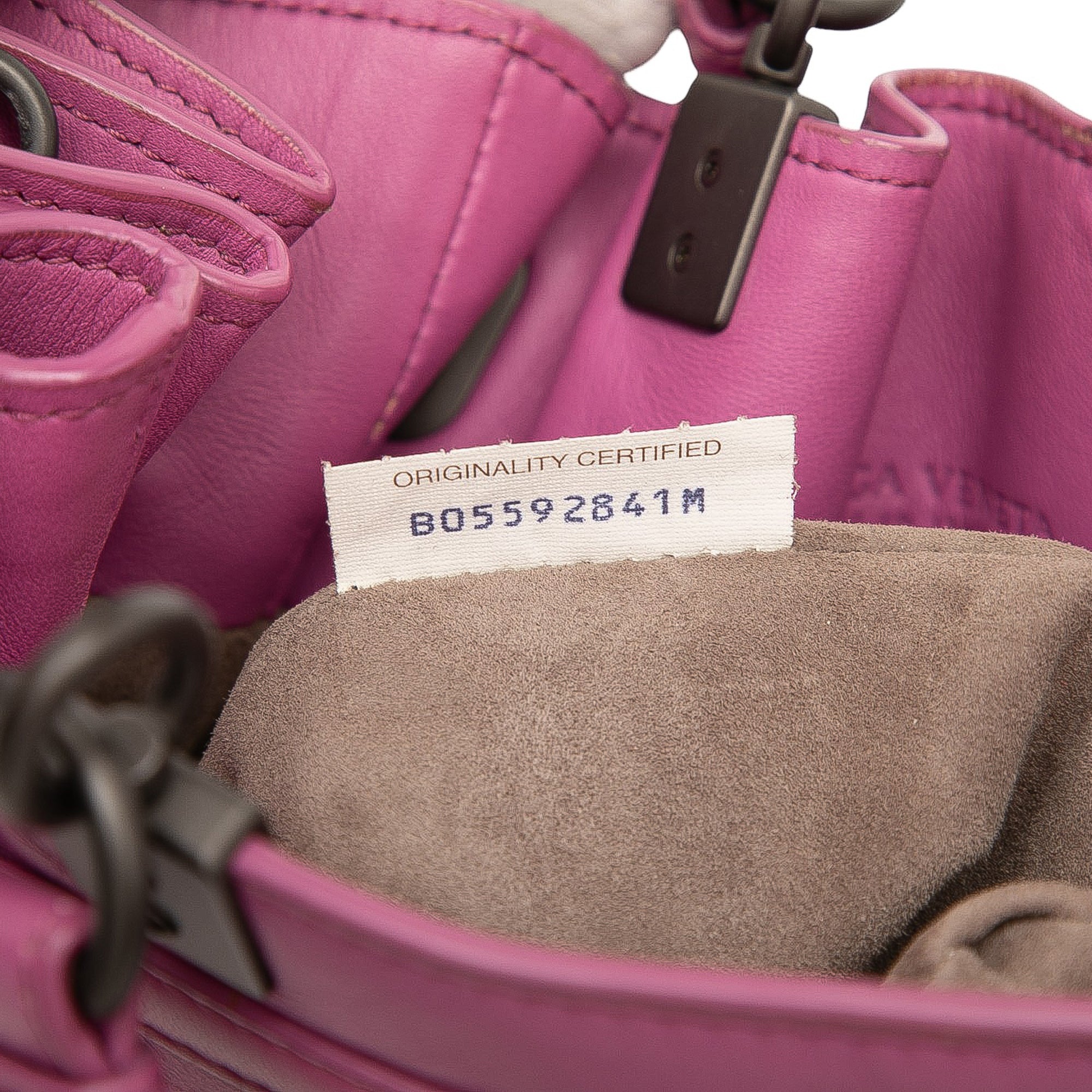 Nappa Intrecciato Bucket Bag - Image 5
