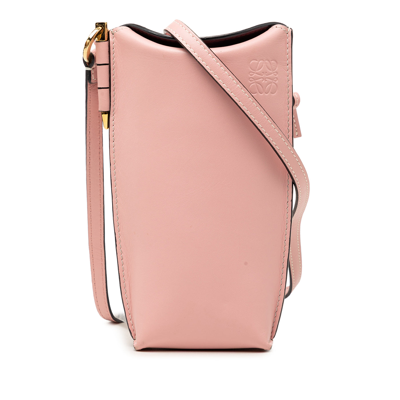 Leather Gate Pocket Crossbody - Image 1