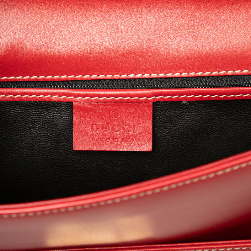 Calfskin Lady Lock Shoulder Bag - Image 5