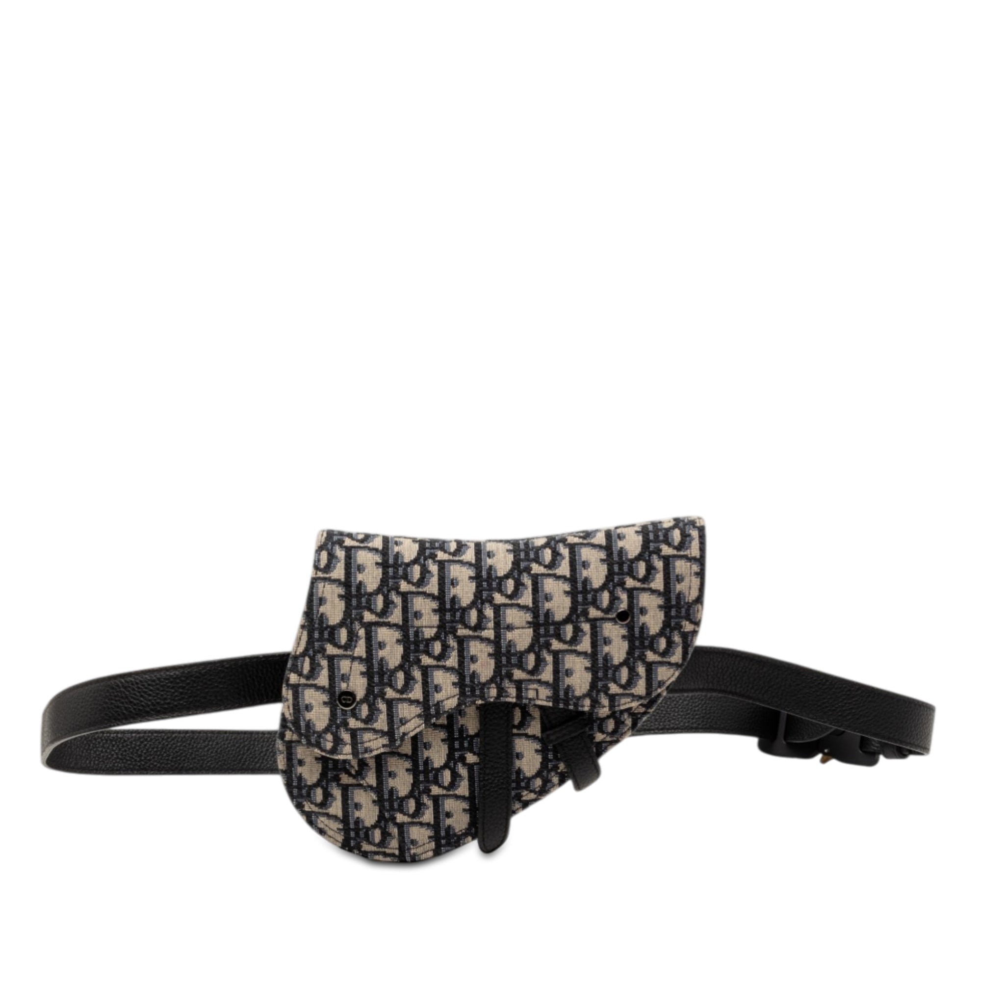 Oblique Canvas Saddle Belt Bag - Image 1