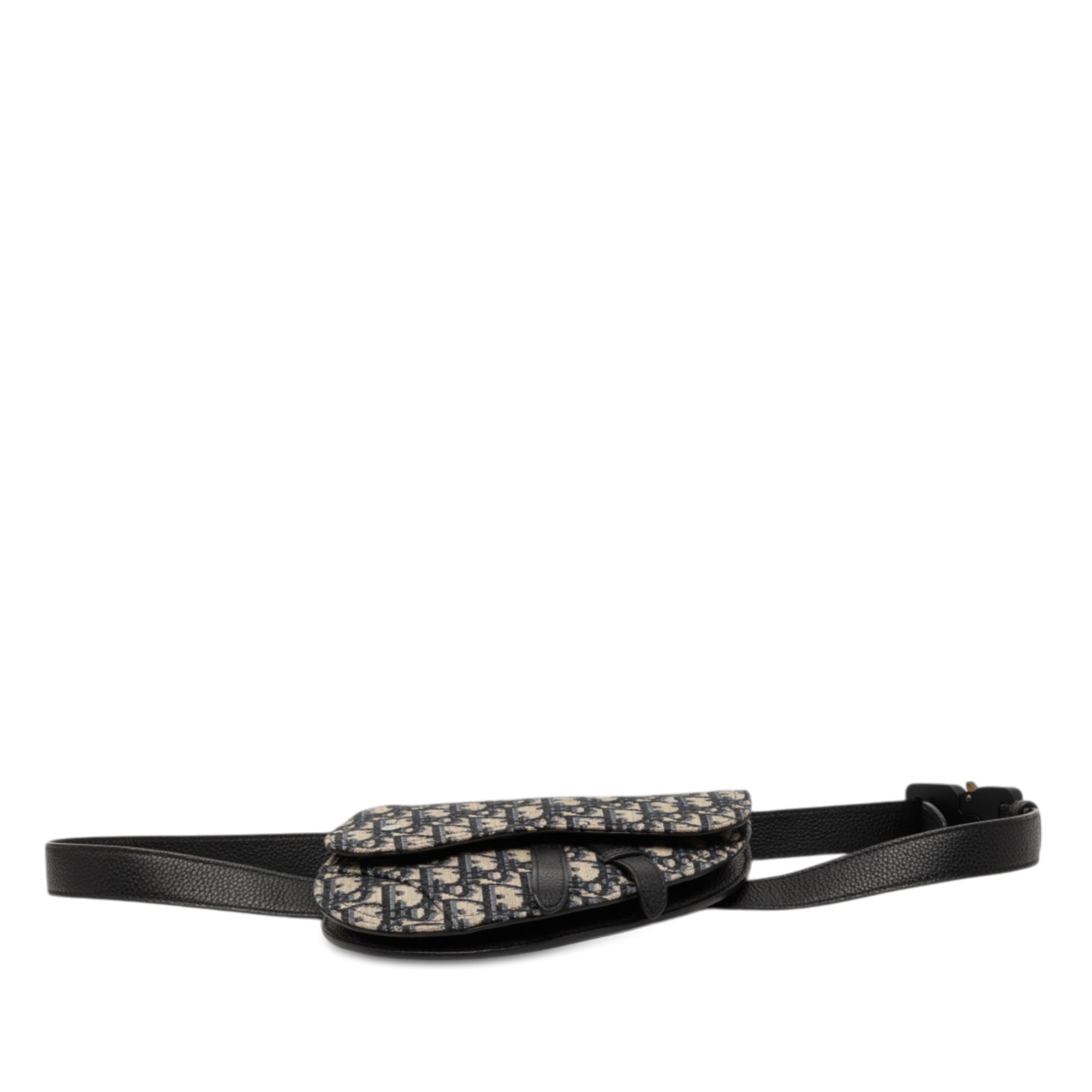 Oblique Canvas Saddle Belt Bag - Image 3