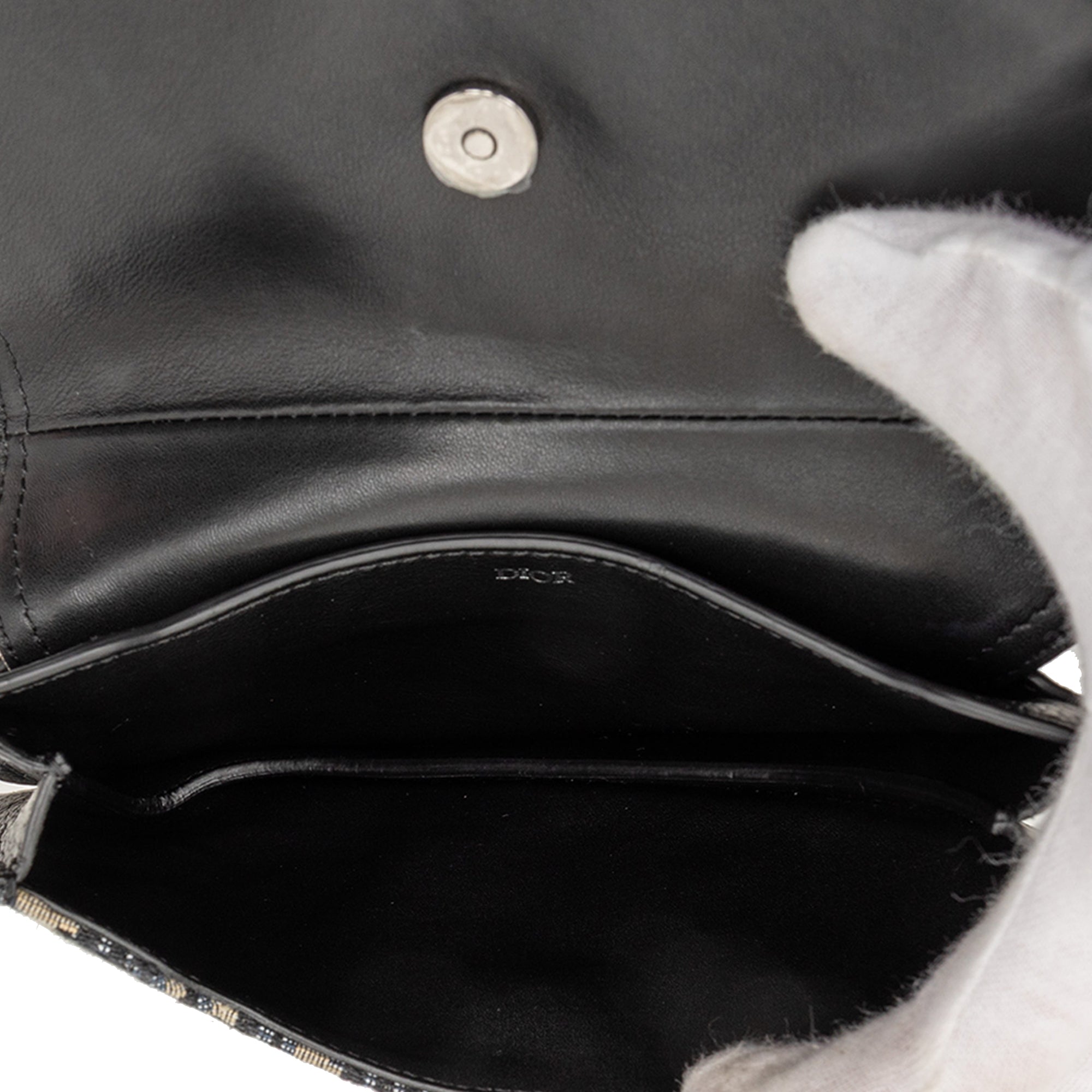 Oblique Canvas Saddle Belt Bag - Image 4