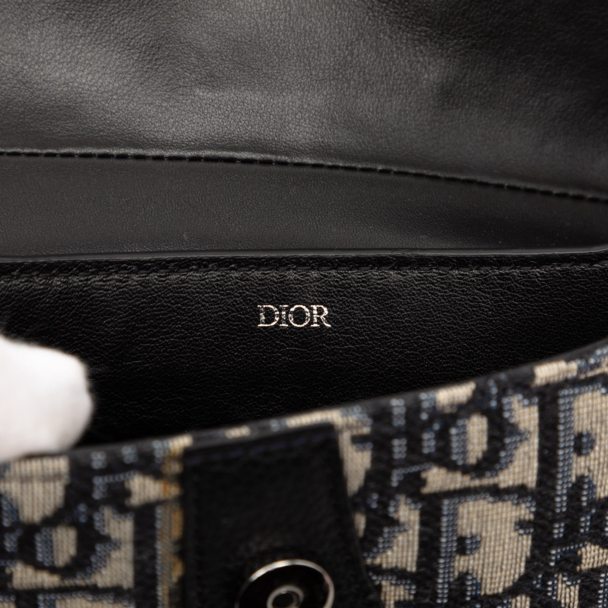 Oblique Canvas Saddle Belt Bag - Image 5