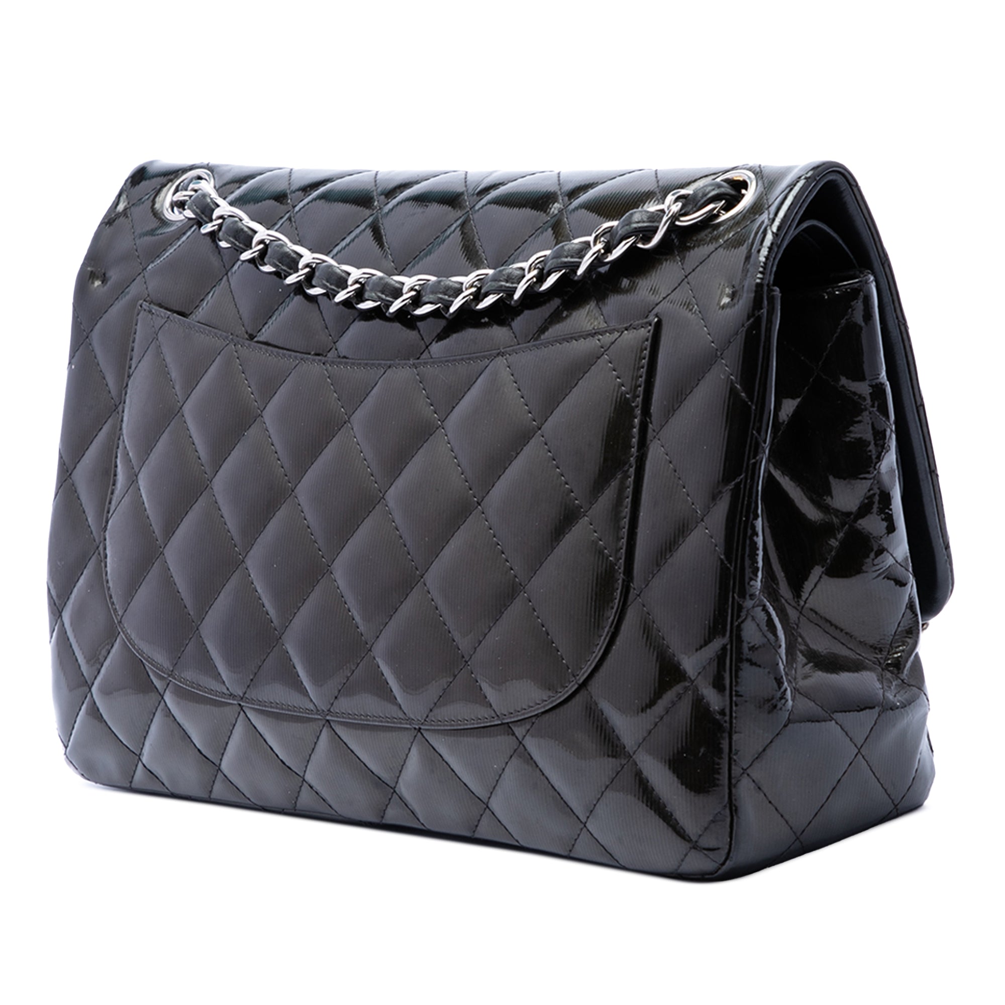 Jumbo Classic Patent Double Flap - Image 2