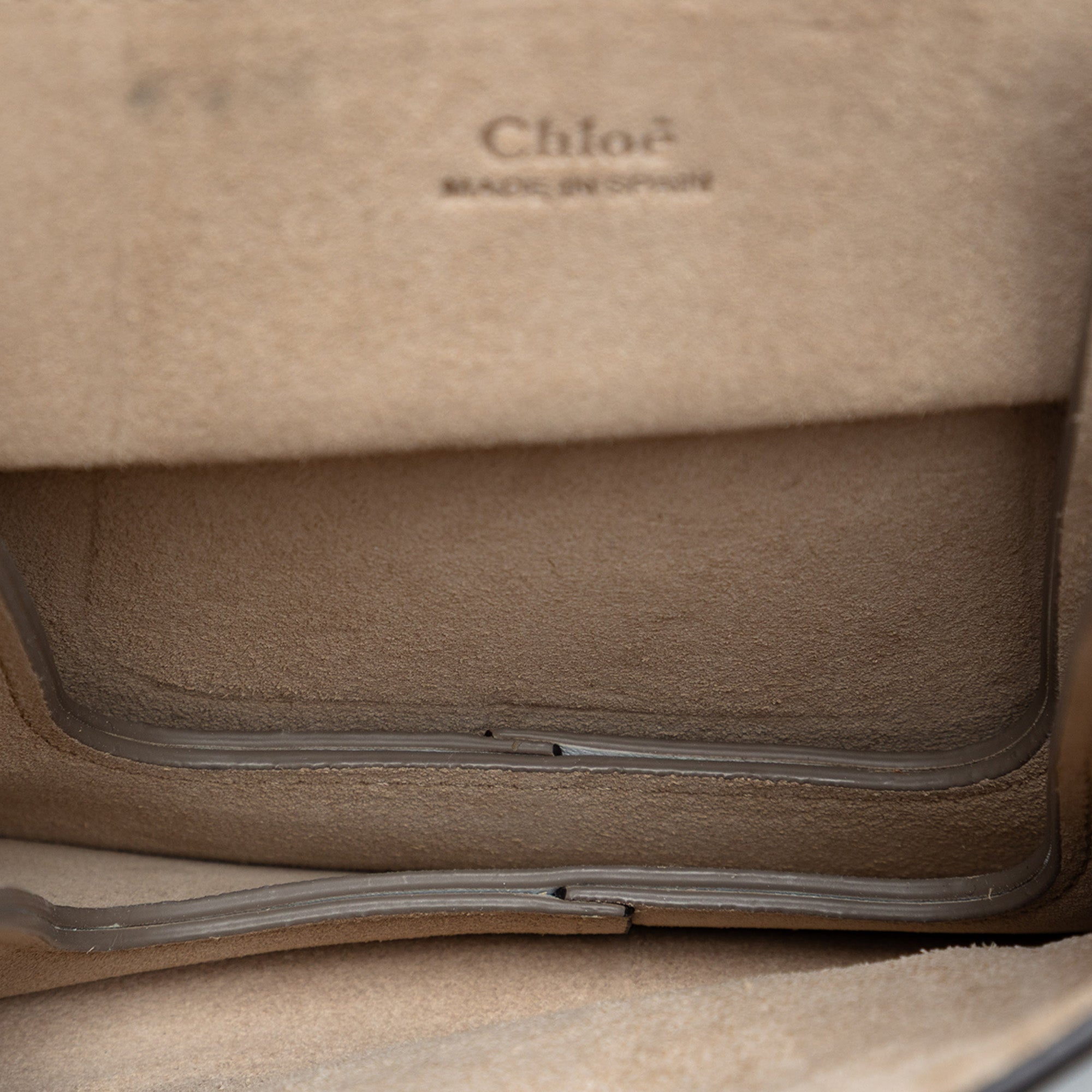 Mini Calfskin and Suede Faye Bracelet Bag - Image 4