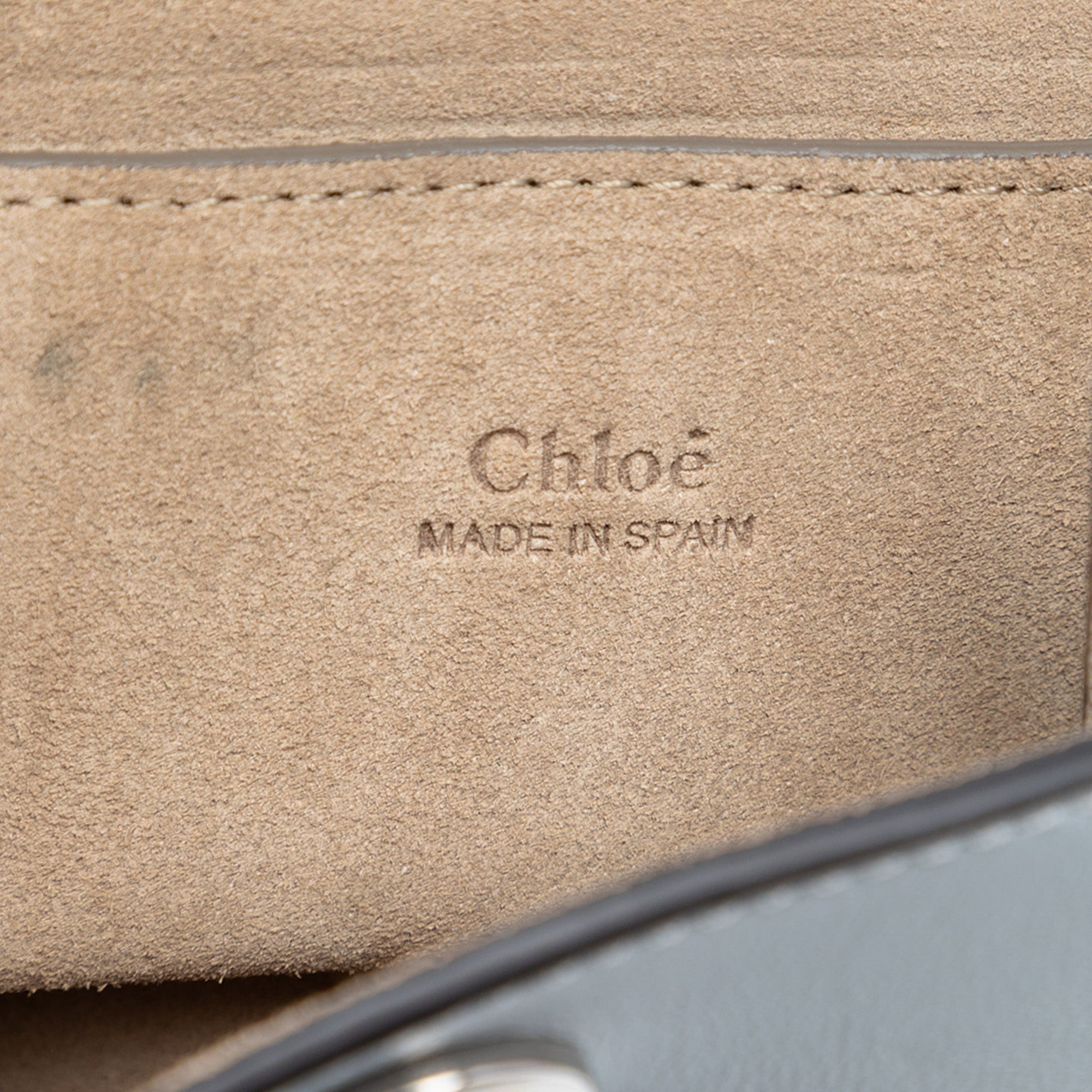 Mini Calfskin and Suede Faye Bracelet Bag - Image 5