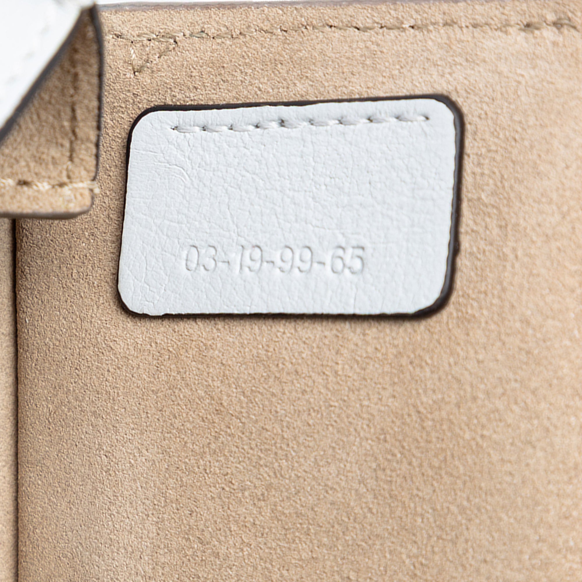 Mini Calfskin and Suede Faye Bracelet Bag - Image 6