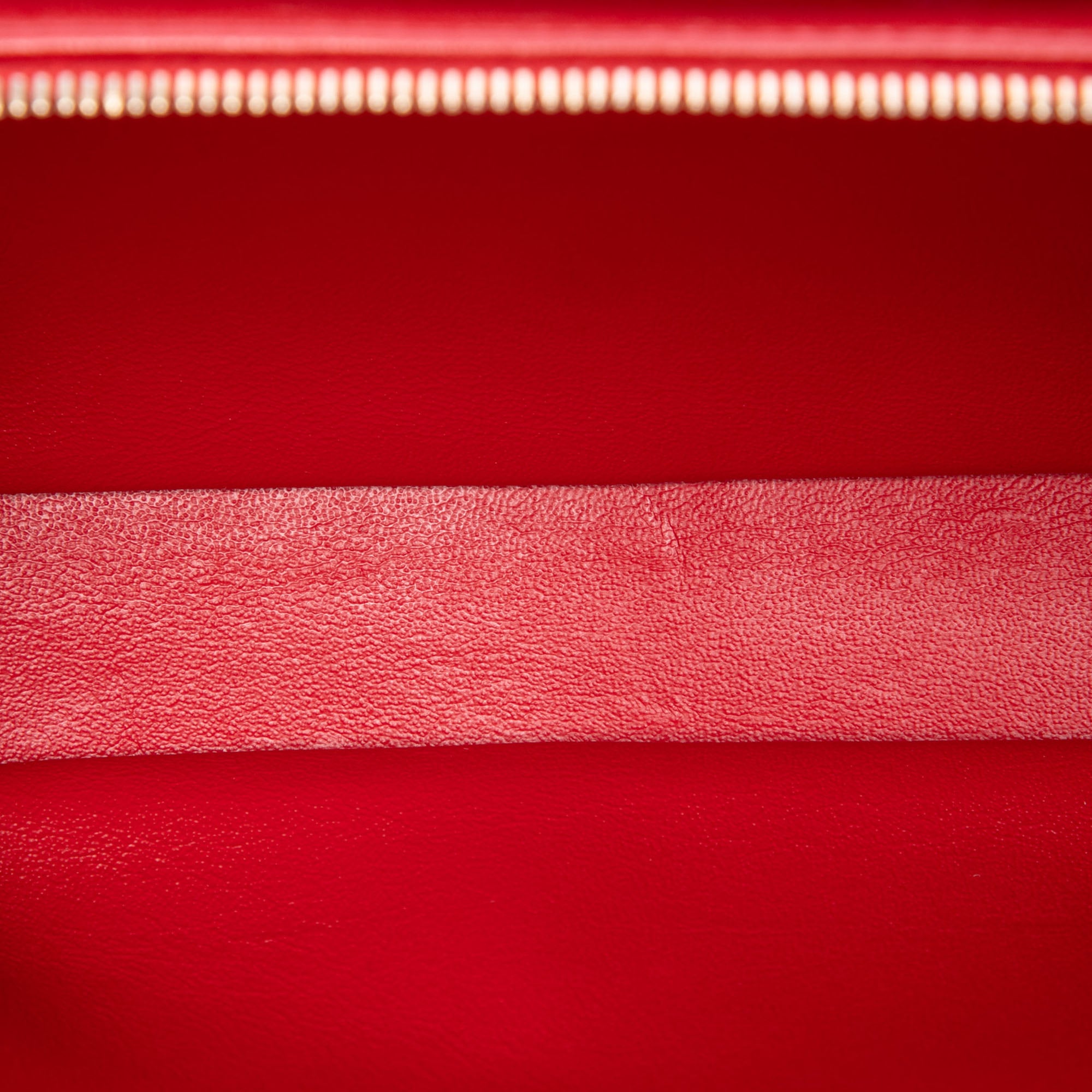 Small CC Chevron Calfskin Envelope Flap - Image 4