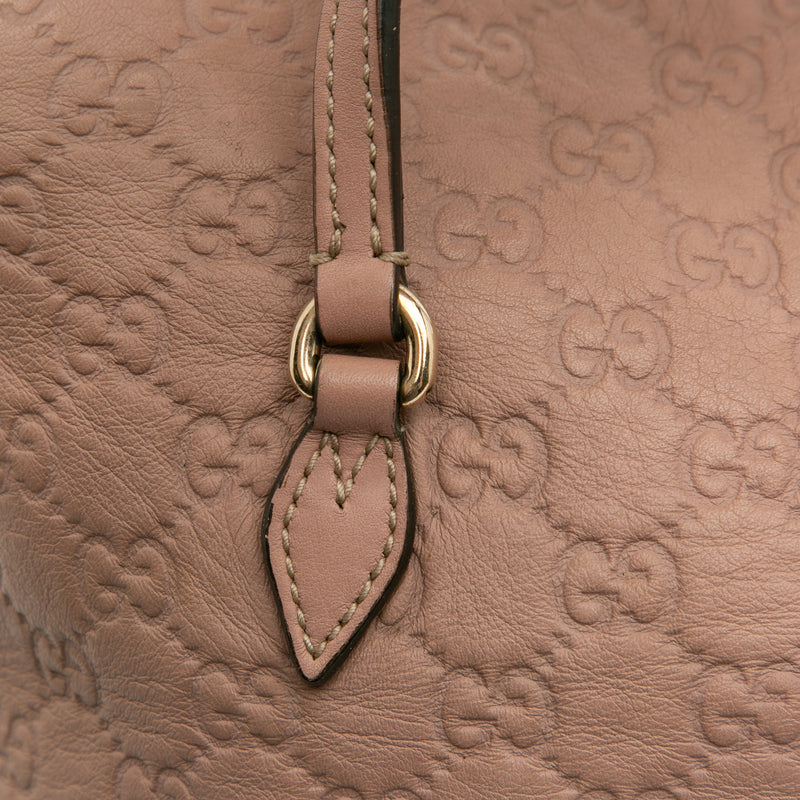 Medium Guccissima Bree Fold Over Tote - Image 10