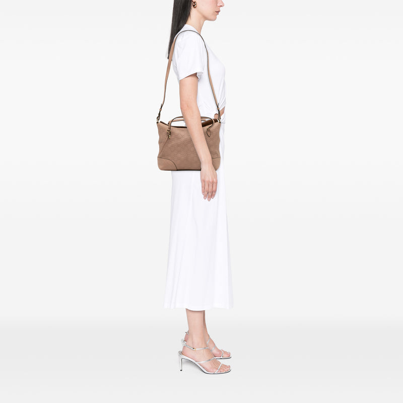 Medium Guccissima Bree Fold Over Tote - Image 11