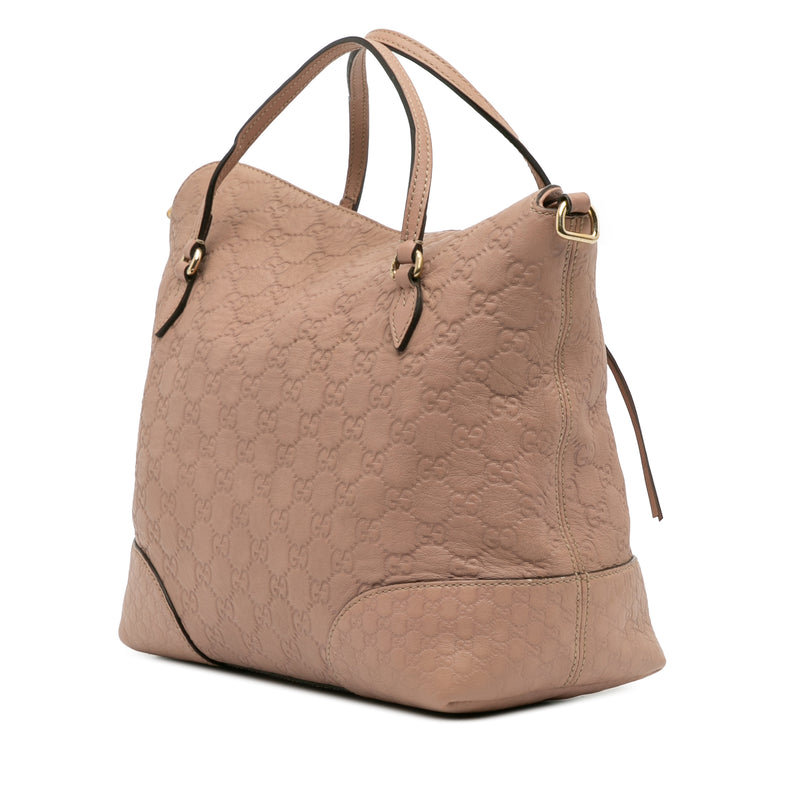 Medium Guccissima Bree Fold Over Tote - Image 2