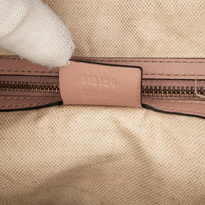 Medium Guccissima Bree Fold Over Tote - Image 6