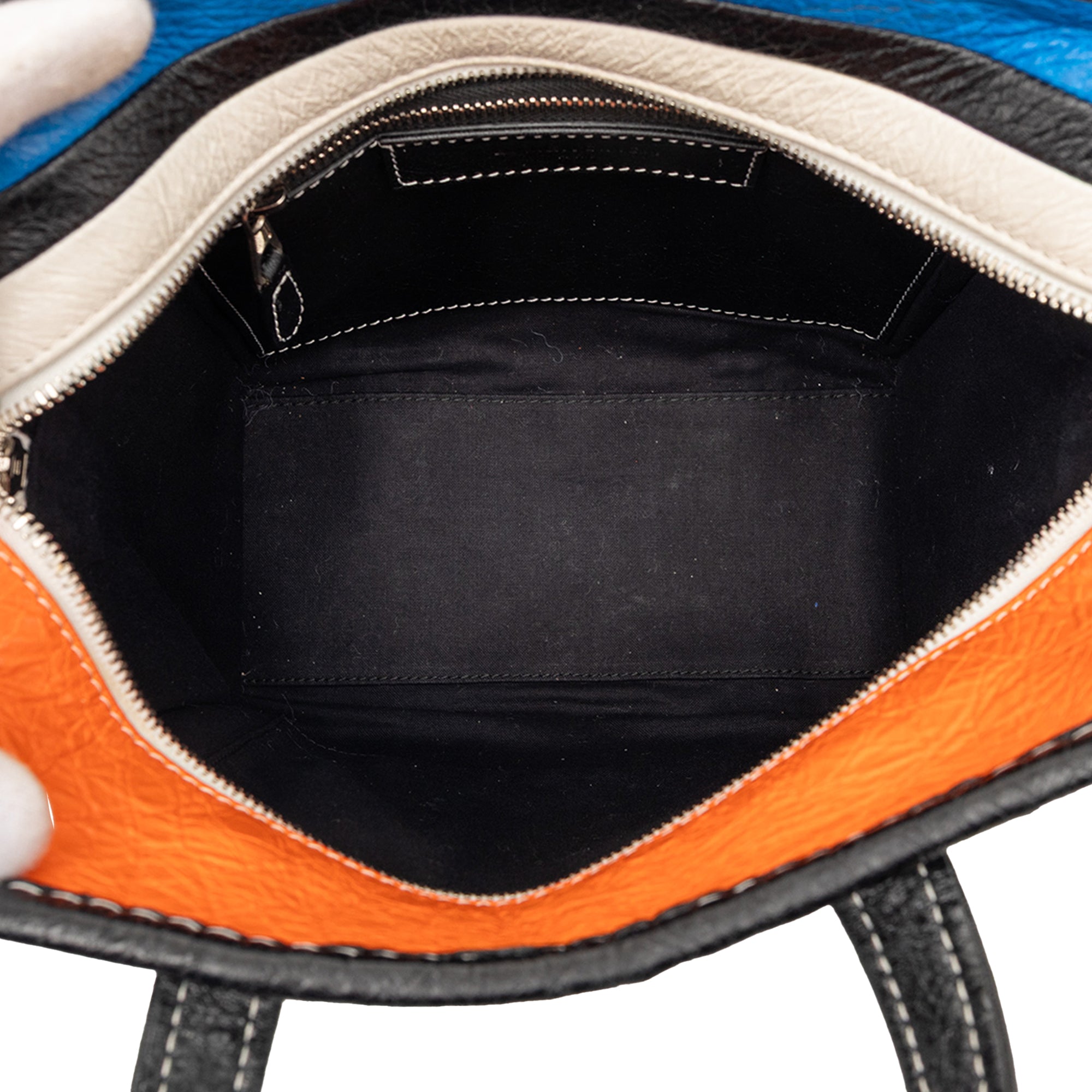 Lambskin Bazar Shopper Satchel XS - Image 4