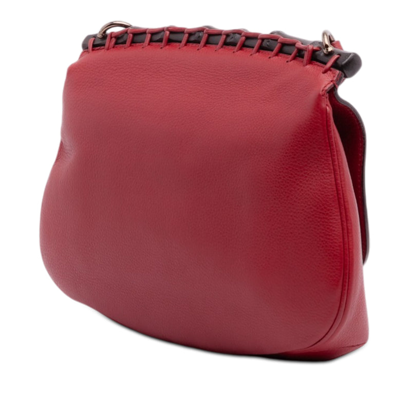 Medium Leather Bamboo Nouveau Fringe Crossbody - Image 2