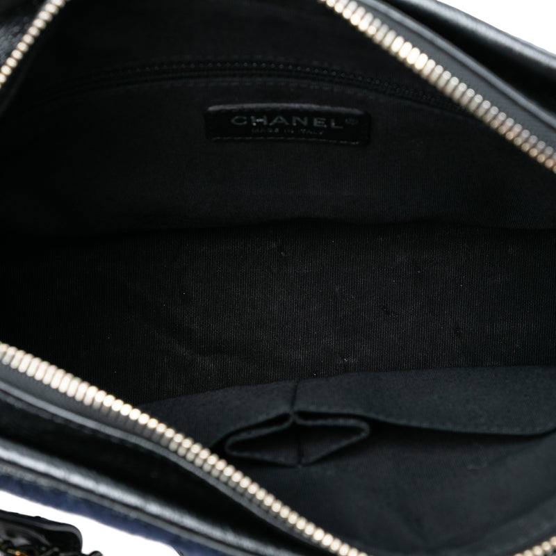 Medium Wool Paris Hamburg Embroidered Gabrielle Hobo - Image 4