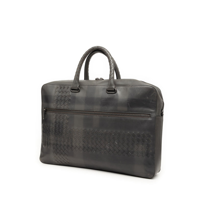 Intrecciato Trimmed Nappa Business Bag - Image 2