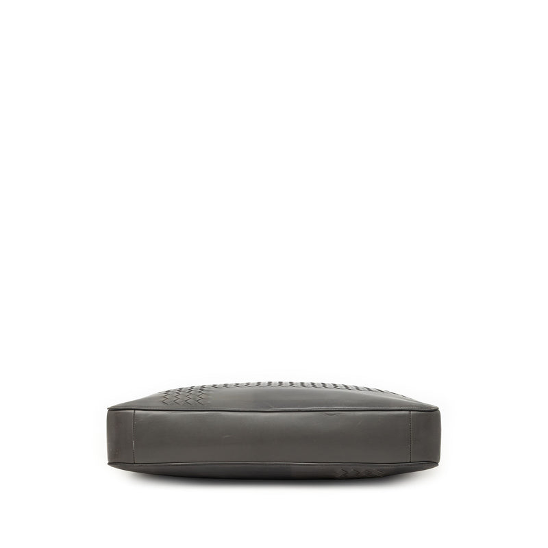 Intrecciato Trimmed Nappa Business Bag - Image 3
