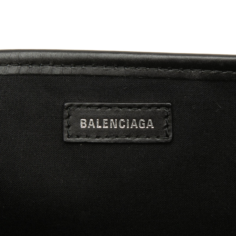 Canvas Navy Cabas Tote S - Image 5