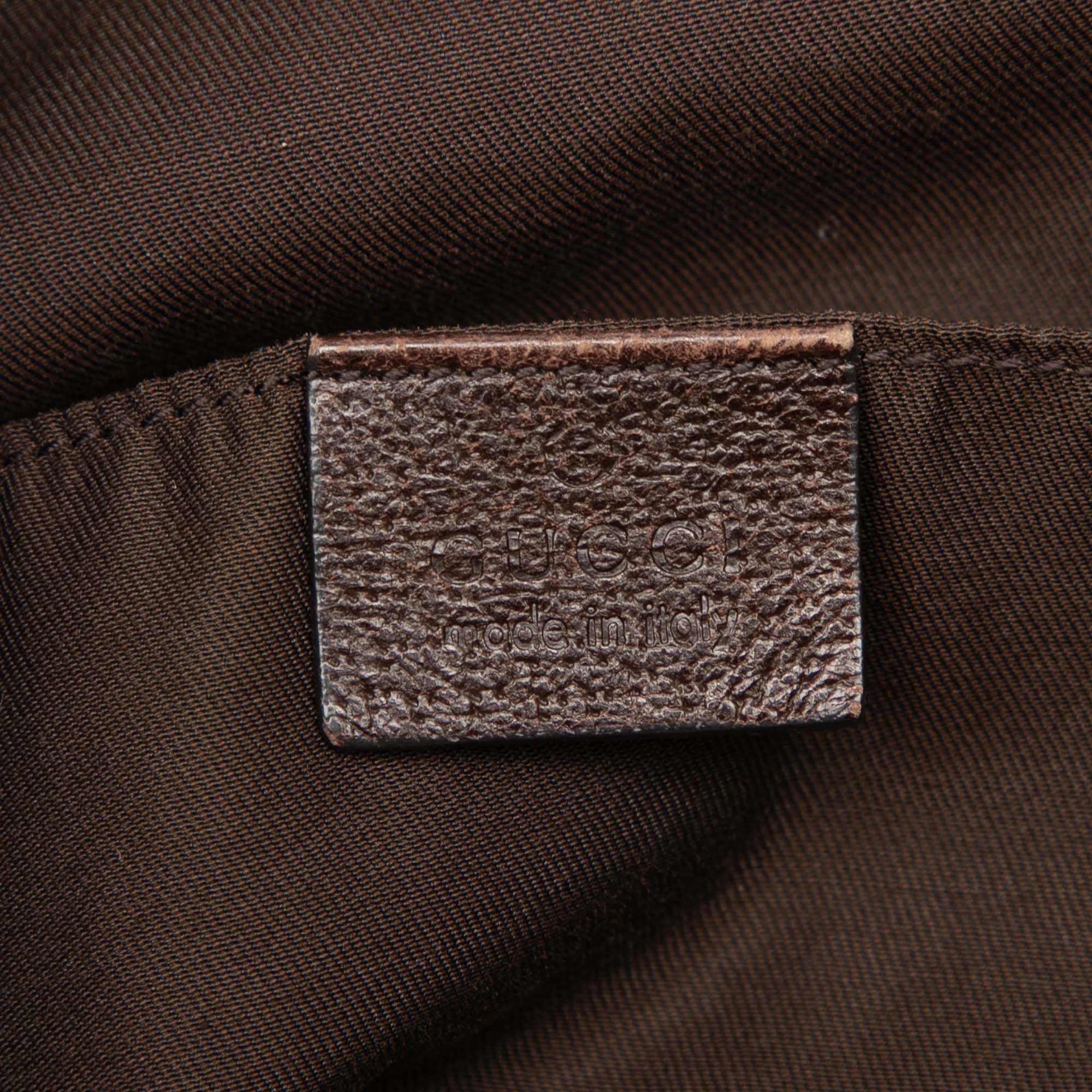 GG Canvas Web Tote - Image 5