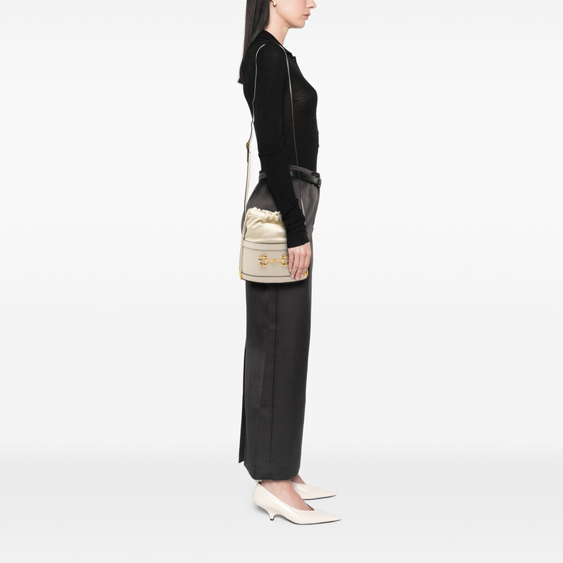 Calfskin Horsebit 1955 Bucket Bag - Image 6