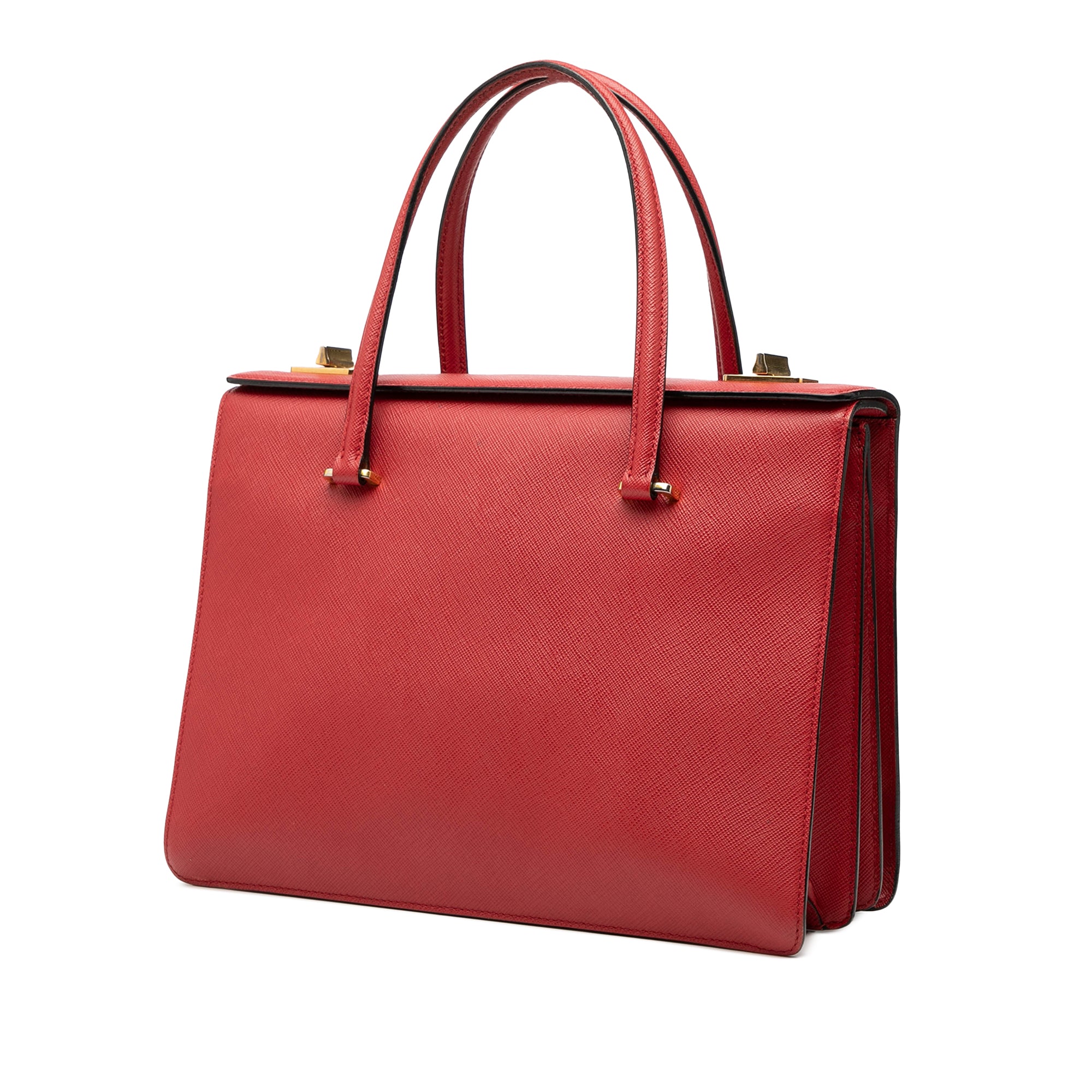 Saffiano Turnlock Handbag - Image 2