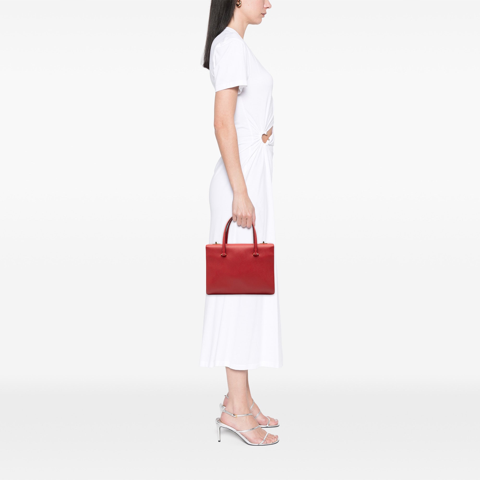 Saffiano Turnlock Handbag - Image 6