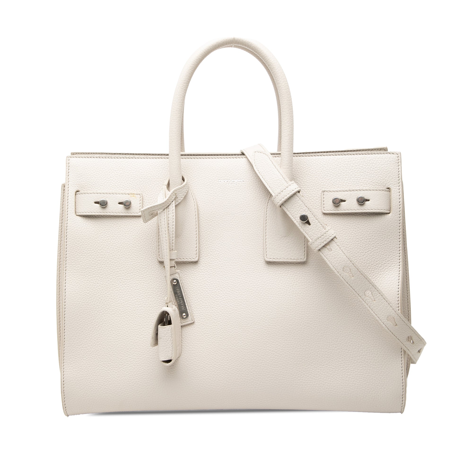 Small Grained Calfskin Supple Sac De Jour Satchel - Image 1