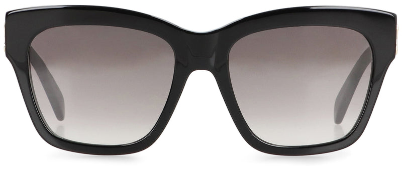 Celine 4s253cplb Cat-Eye Sunglasses — Black Acetate