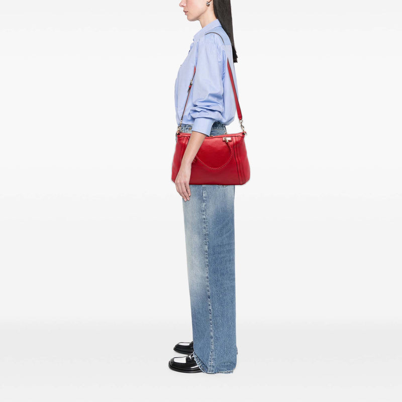Calfskin Bella Satchel - Image 8