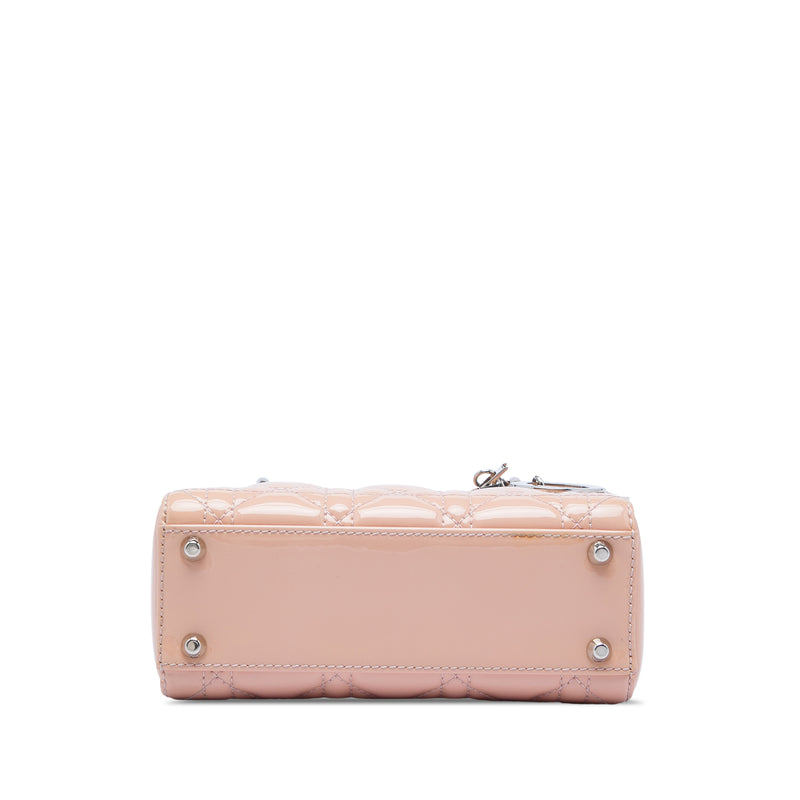 Mini Patent Cannage Lady Dior - Image 3