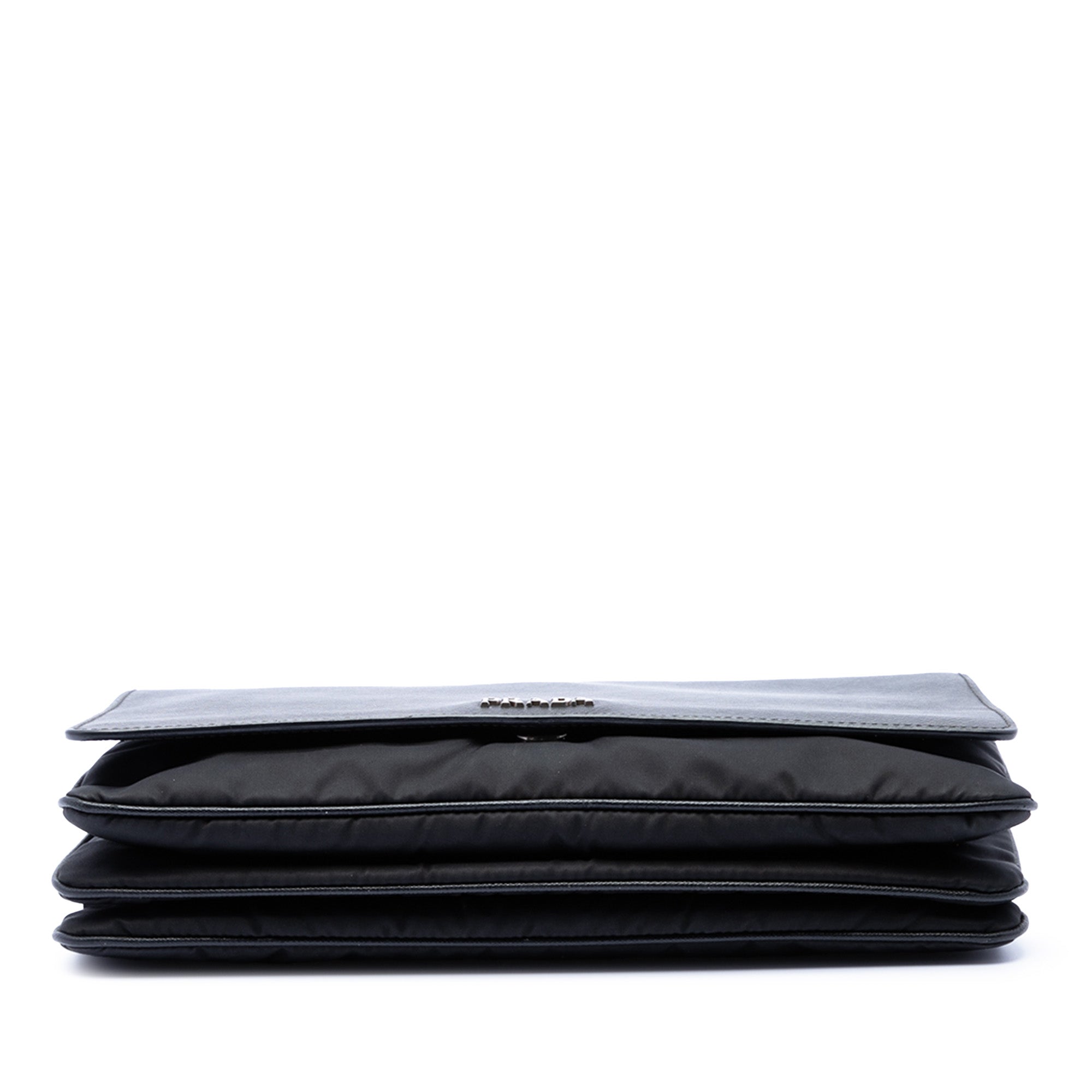 Saffiano Lux and Tessuto Chain Crossbody - Image 3