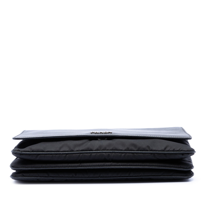 Saffiano Lux and Tessuto Chain Crossbody - Image 3