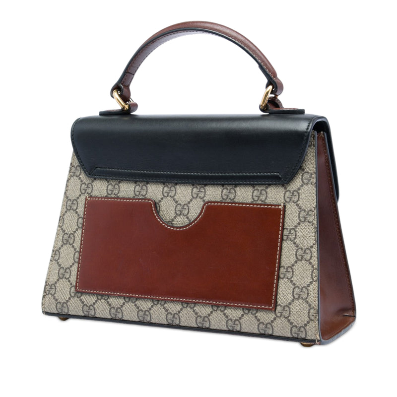 Small GG Supreme Padlock Satchel - Image 2