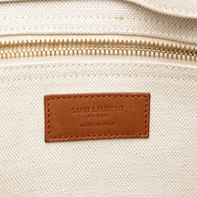 Canvas Stencil Logo Convertible Tote - Image 5
