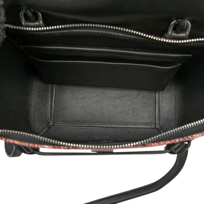 Micro Tweed Belt Satchel - Image 4