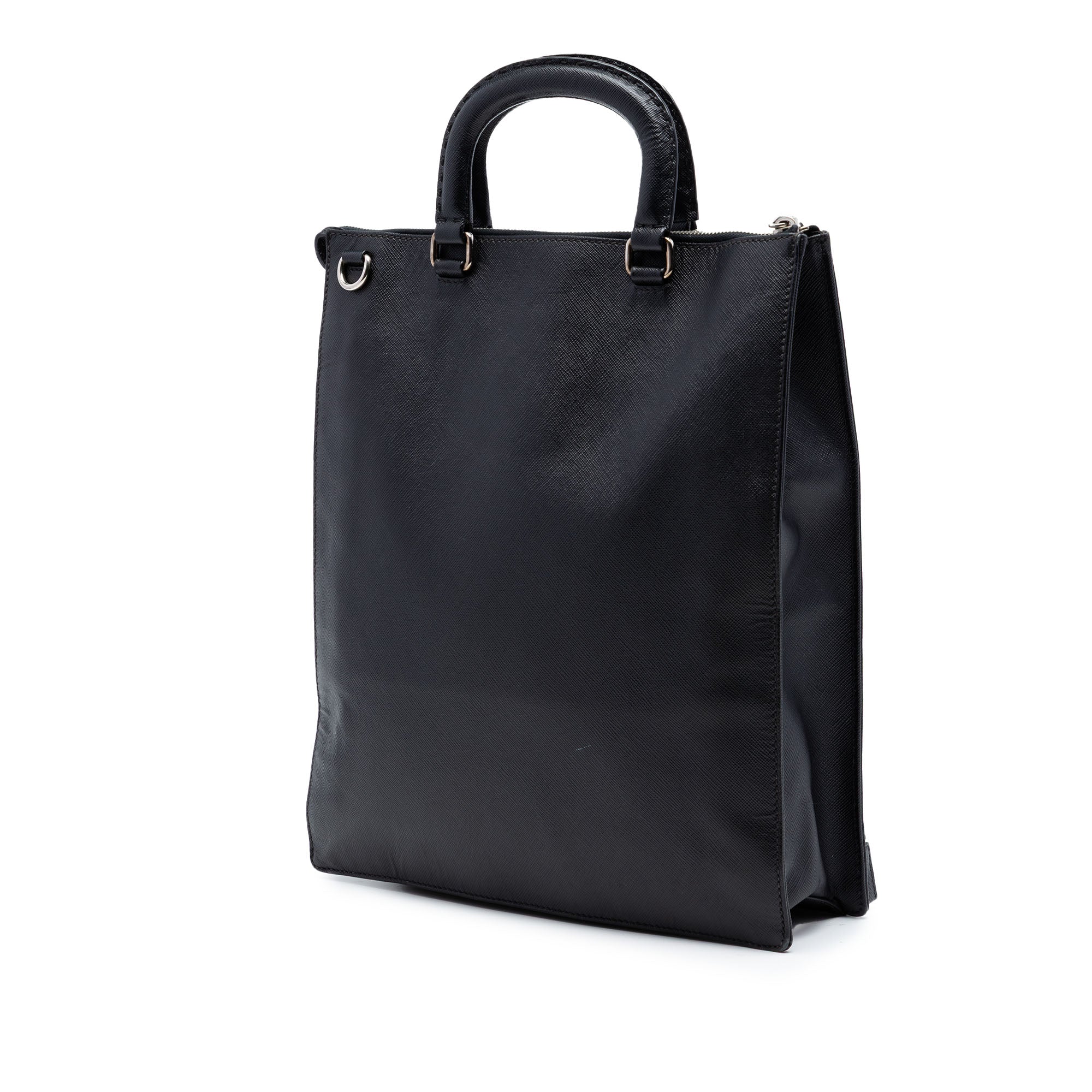 Saffiano Lux Front Pocket Convertible Tote - Image 2
