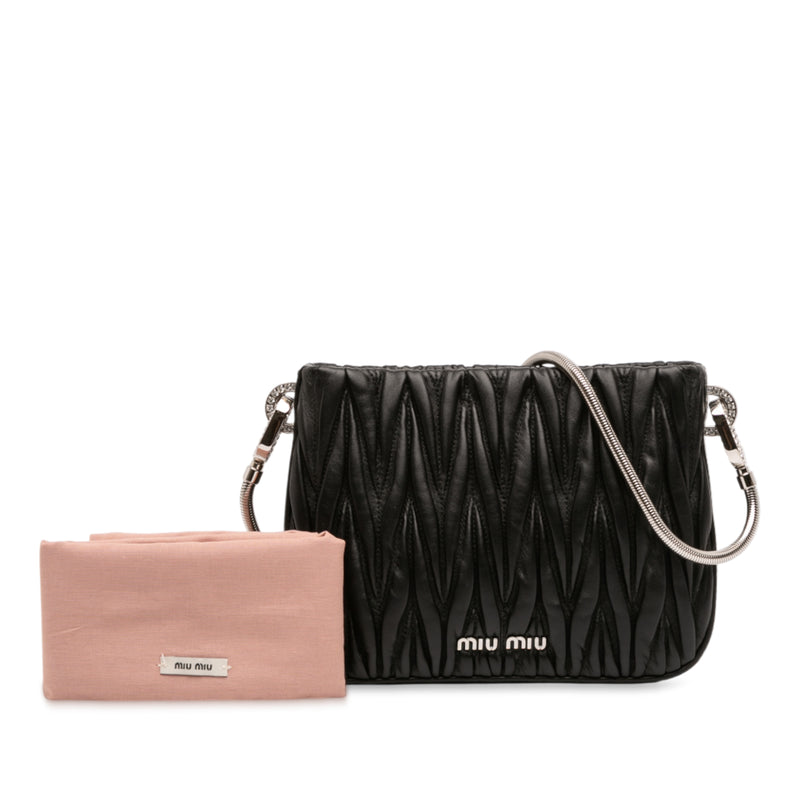 Nappa Matelasse Sassy Shoulder Bag - Image 10